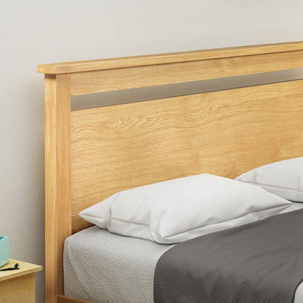 Nero Bed Frame King Oak