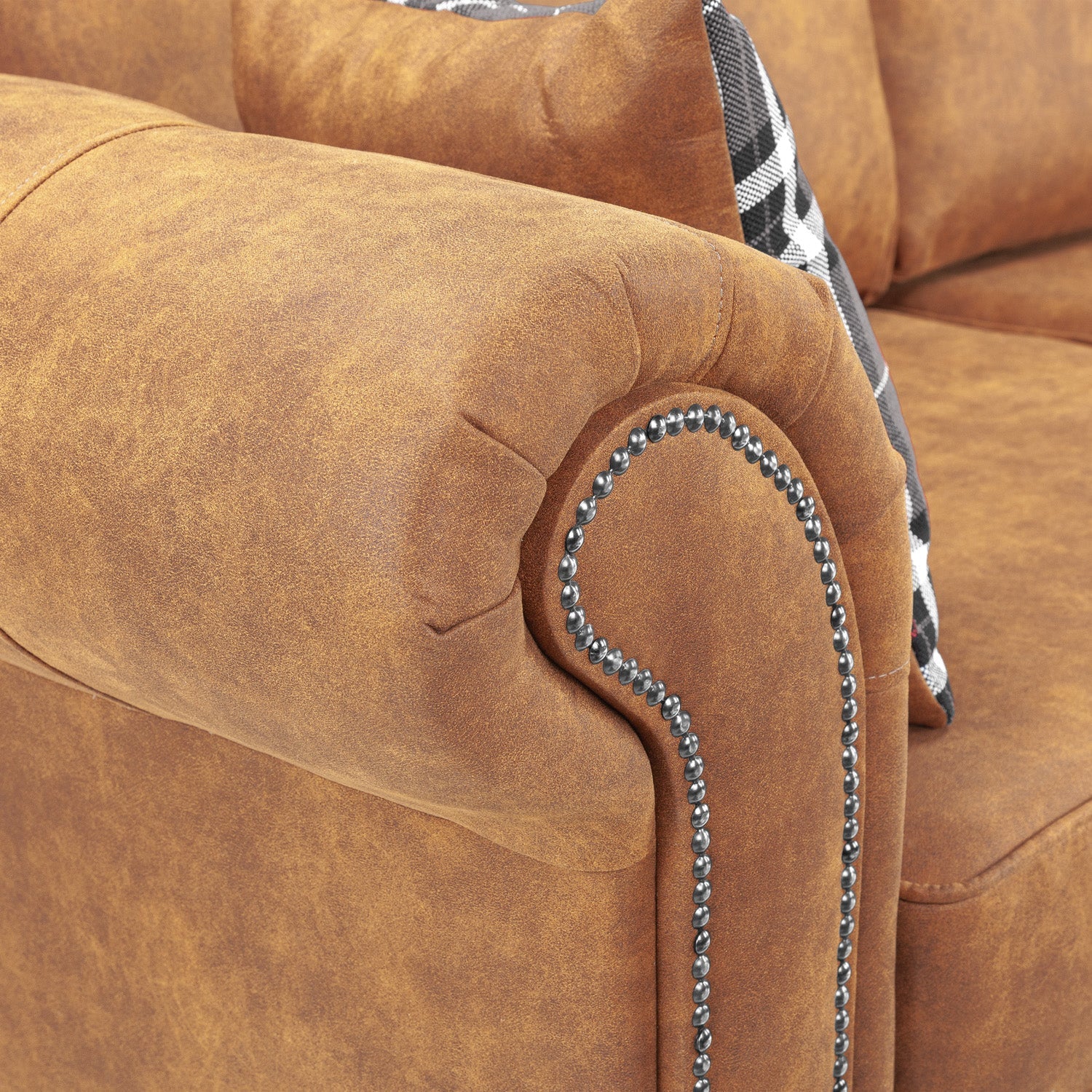 Oakland Sofa Tan 3 Seater