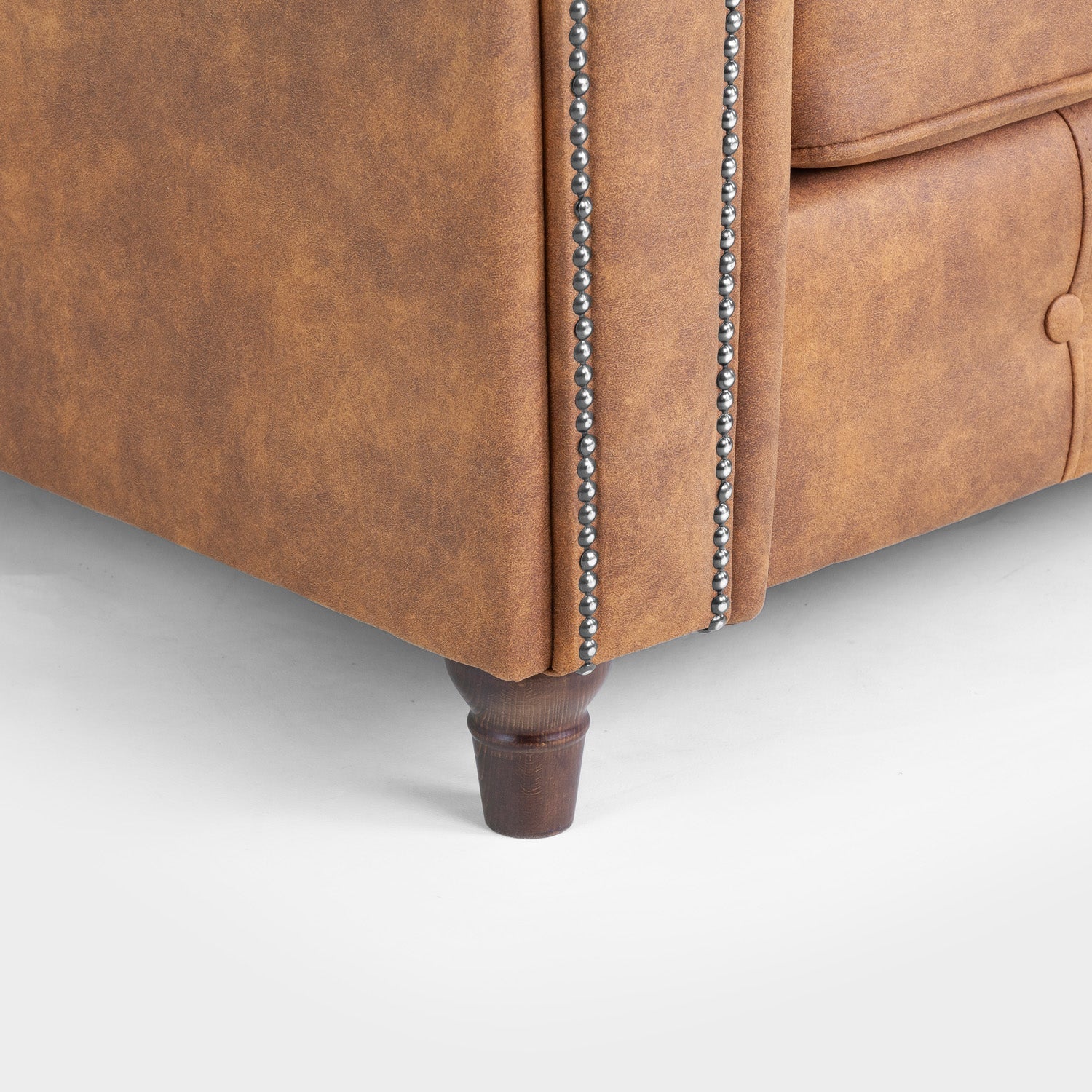 Oakland Sofa Tan 3 Seater