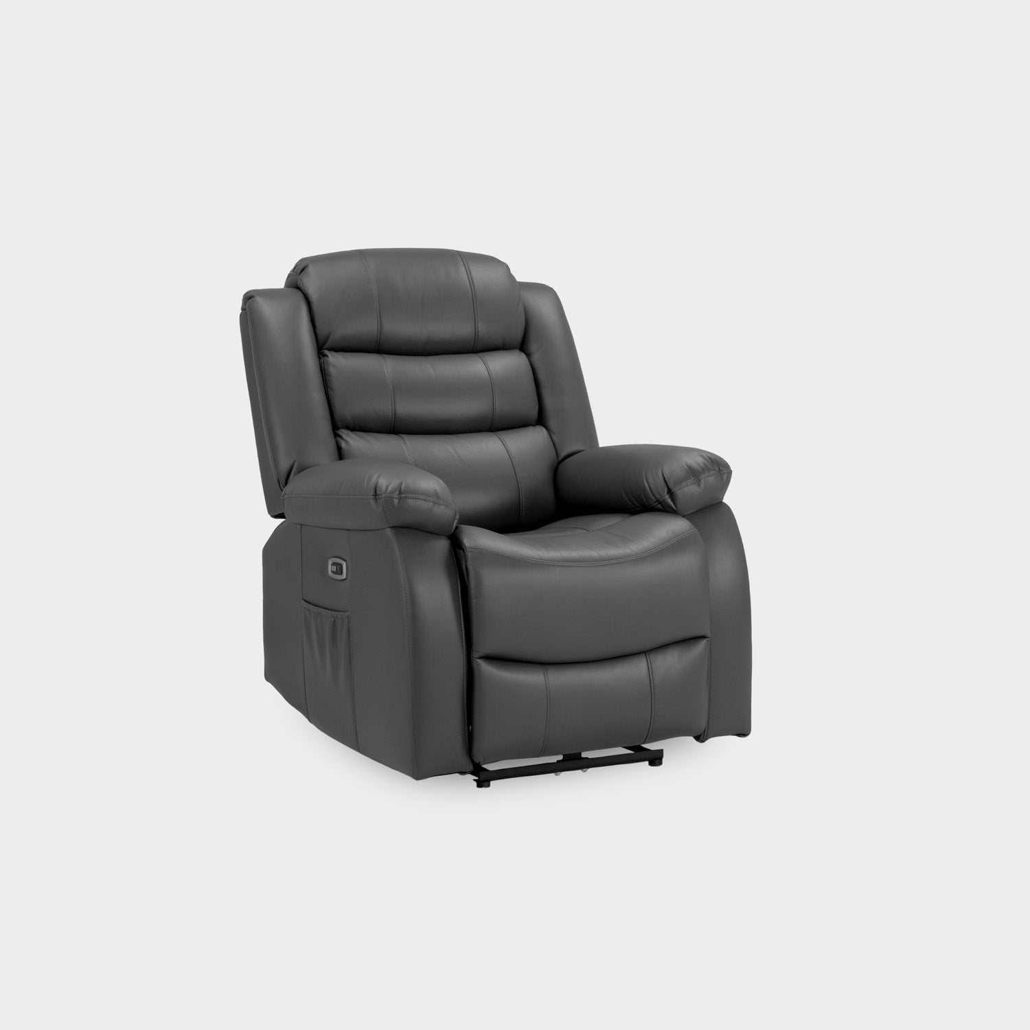 Otto Electric Recliner Sofa Grey Armchair