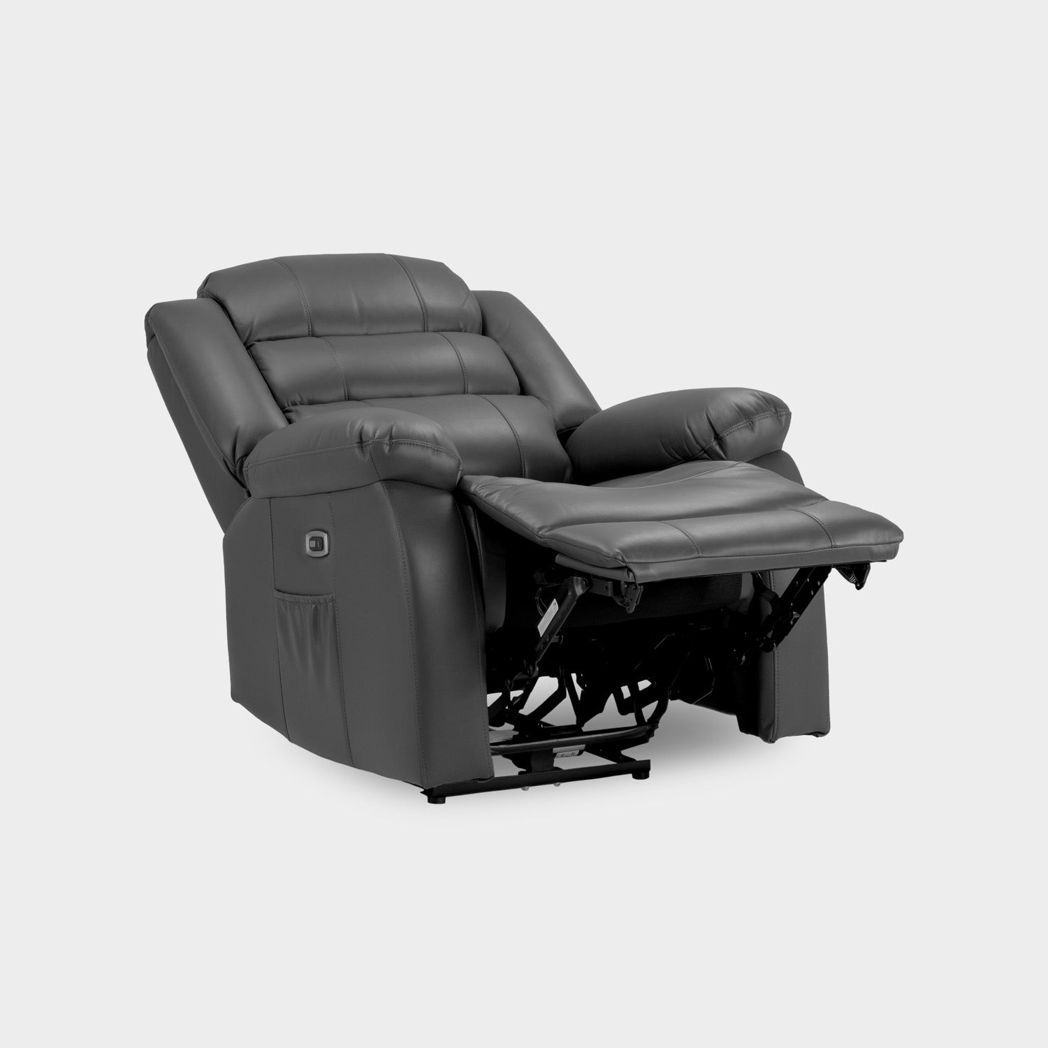 Otto Electric Recliner Sofa Grey Armchair