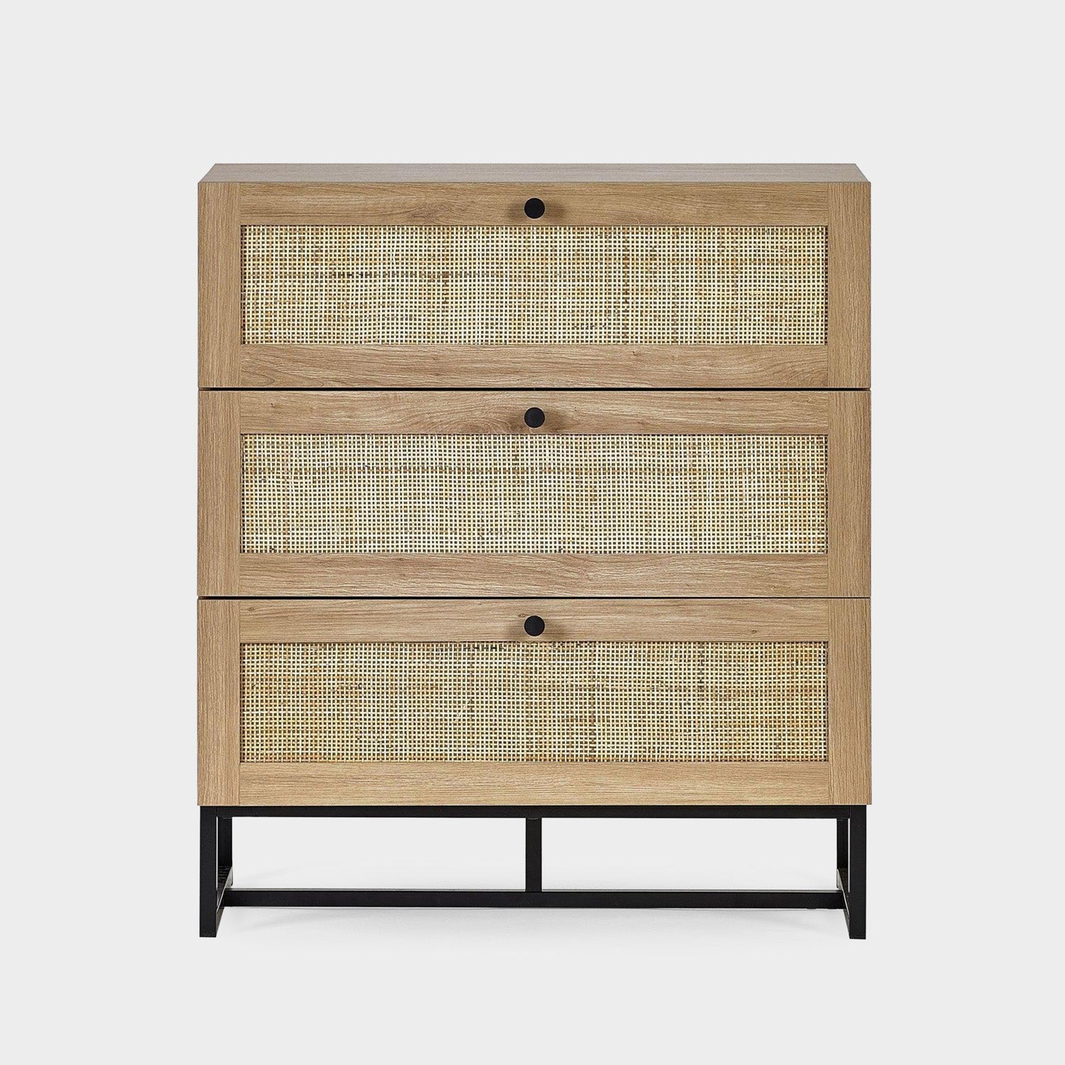 Philippa Chest Oak 3 Drawer