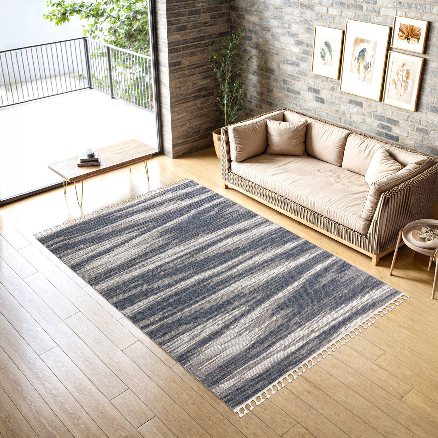 Phoenix Rug Grey Large