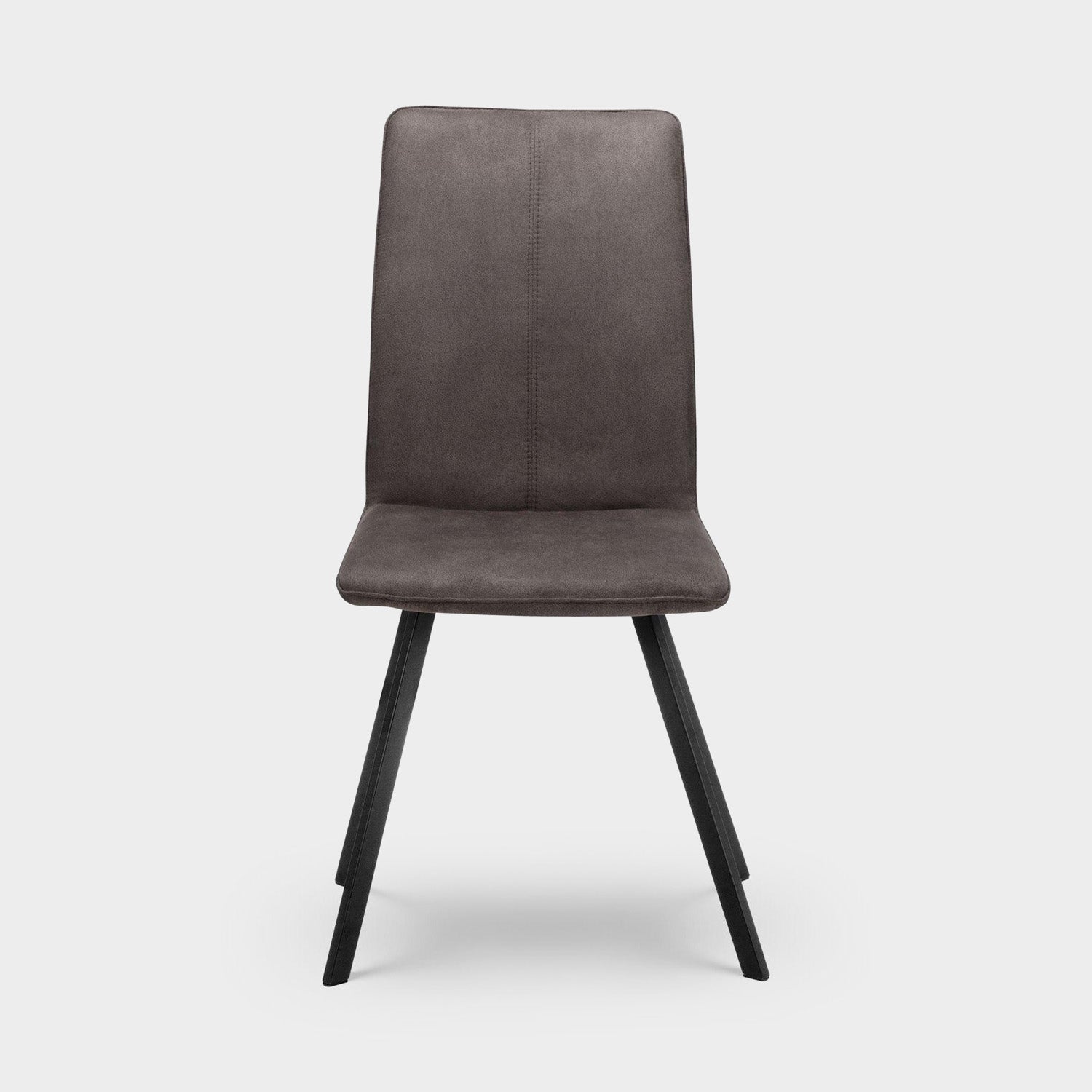 Roscoe Set Of 2 Dining Chairs Charcoal Grey