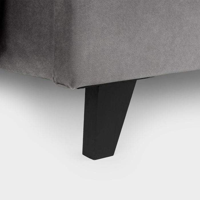 Shoreditch Bed Frame Double Slate Grey