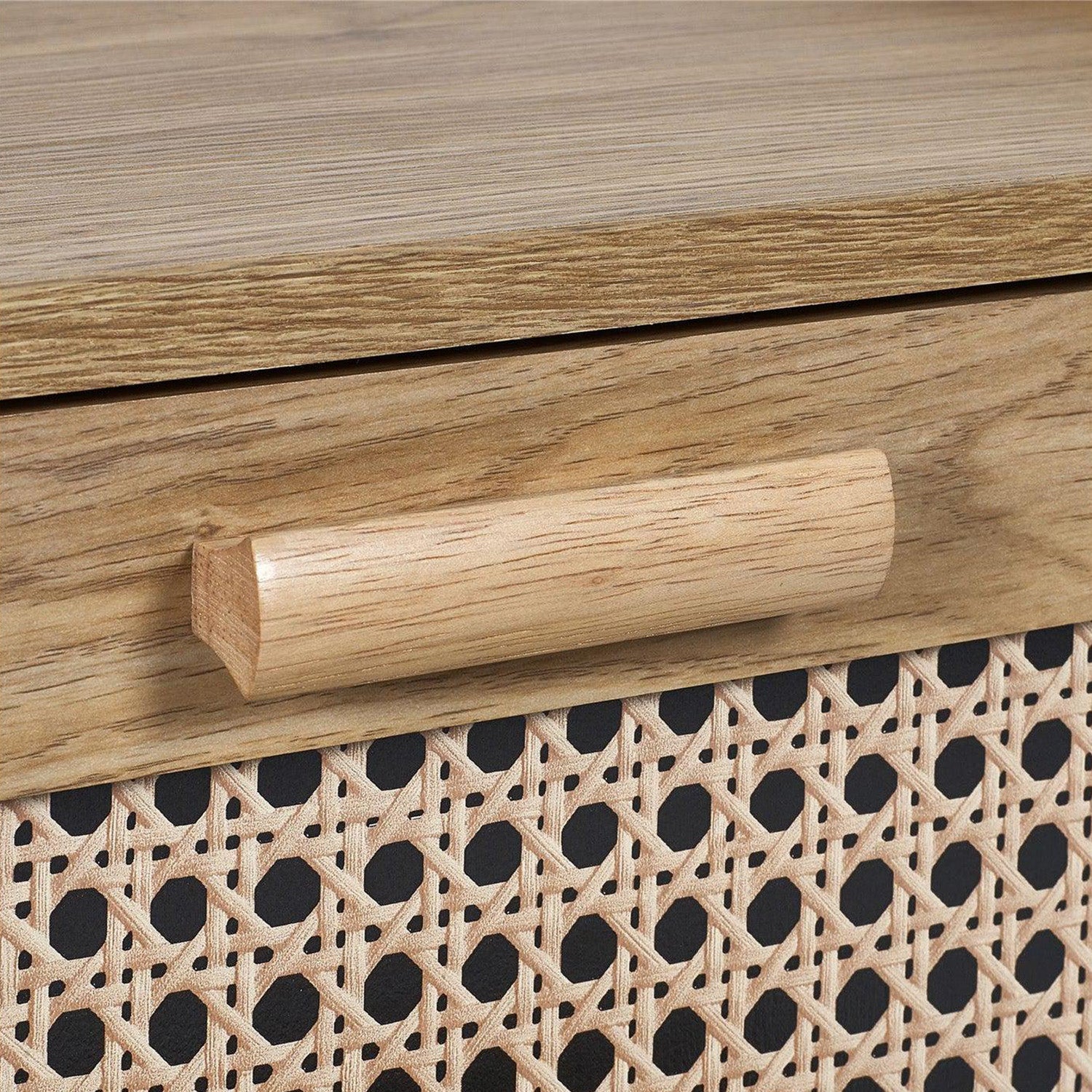 Sunny Bedside Oak 2 Drawer