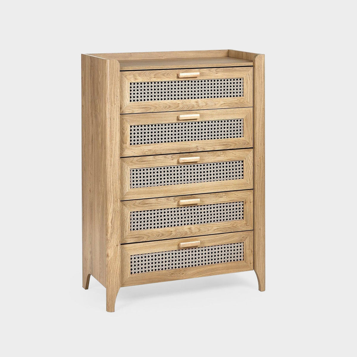 Sunny Chest Oak 5 Drawer