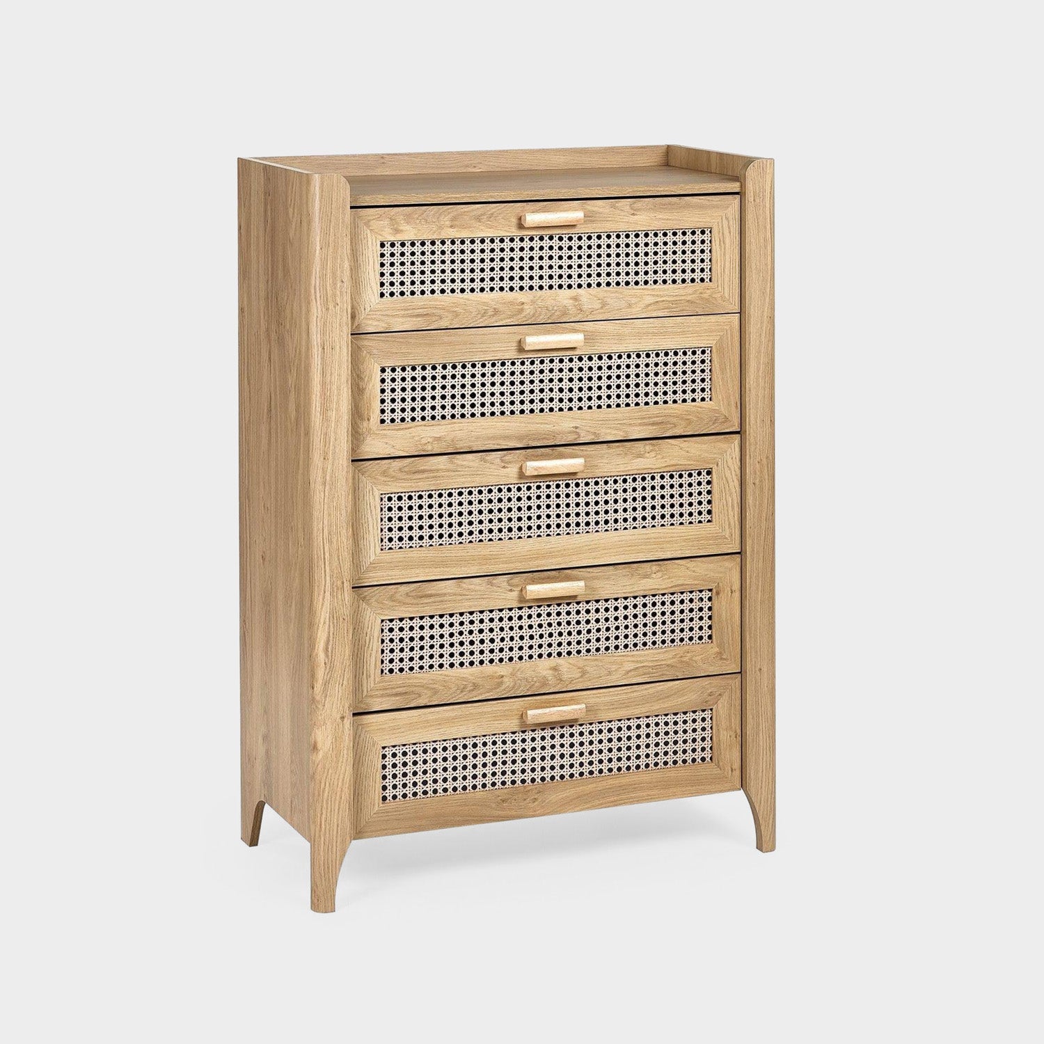 Sunny Chest Oak 5 Drawer