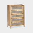 Sunny Chest Oak 5 Drawer