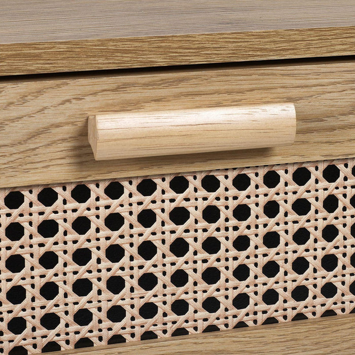 Sunny Chest Oak 6 Drawer Wide