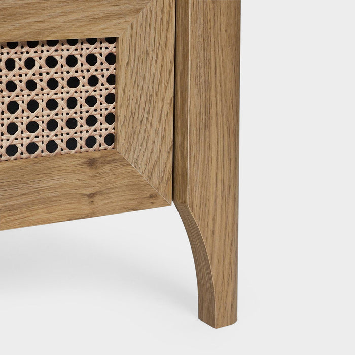 Sunny Chest Oak 6 Drawer Wide