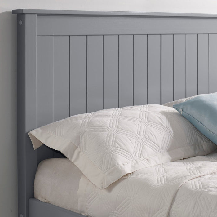 Taurus Bed Frame Double Grey Low Footend