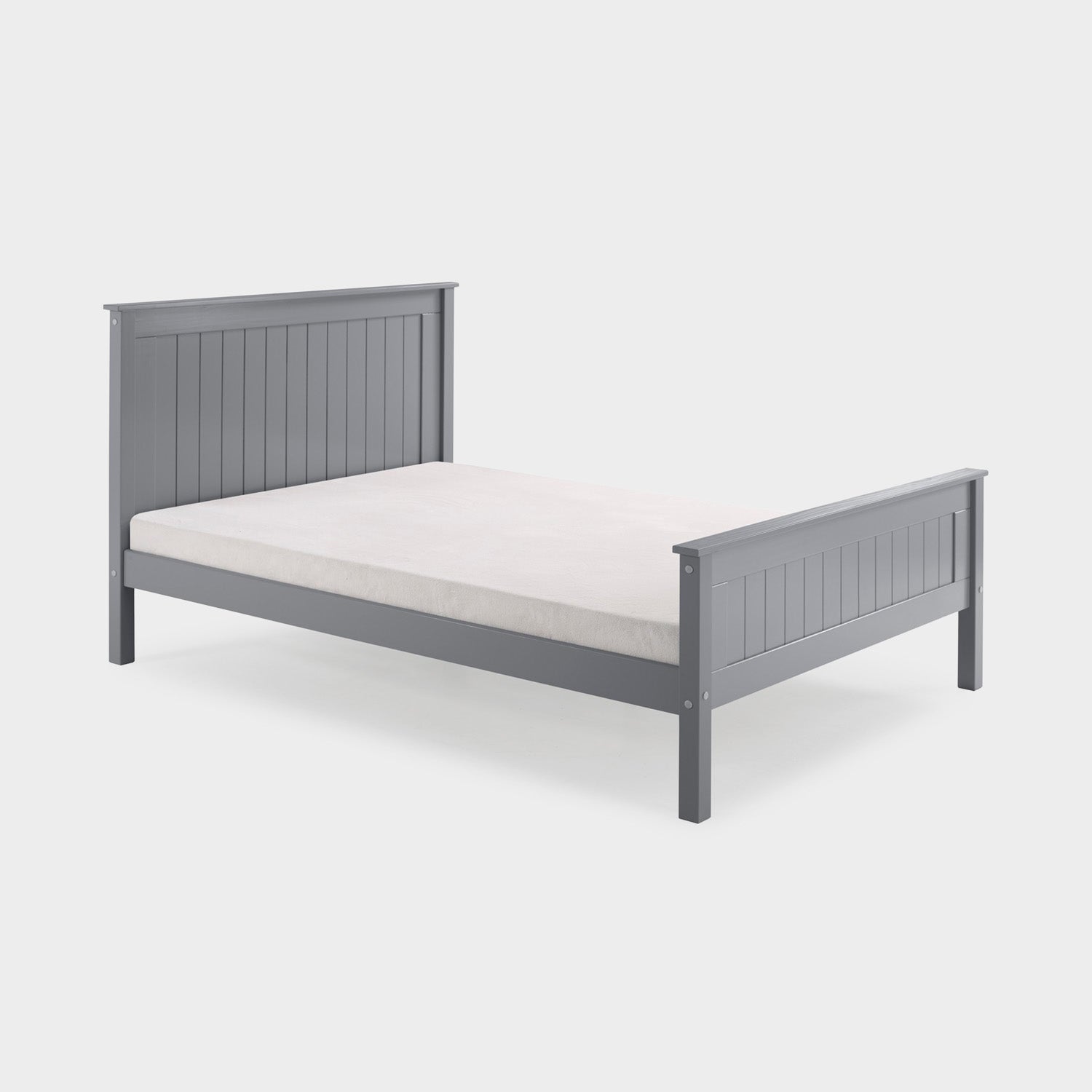 Taurus Bed Frame King Grey
