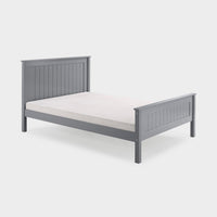 Taurus Bed Frame King Grey