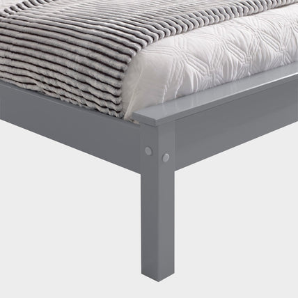 Taurus Bed Frame King Grey Low Footend
