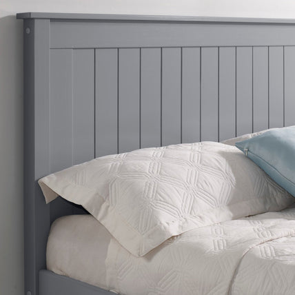 Taurus Bed Frame King Grey Low Footend