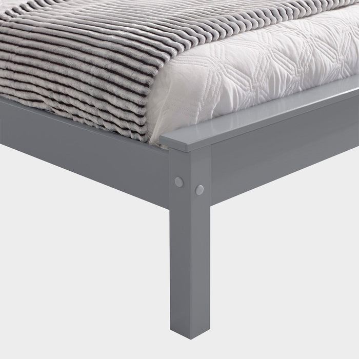 Taurus Bed Frame Single Grey Low Footend
