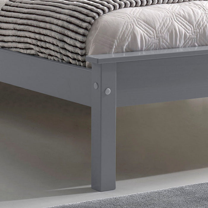 Taurus Bed Frame Single Grey Low Footend