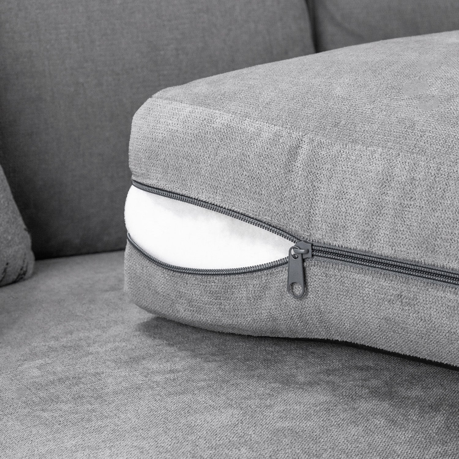 Verona Fullback Sofa Grey 2 Seater