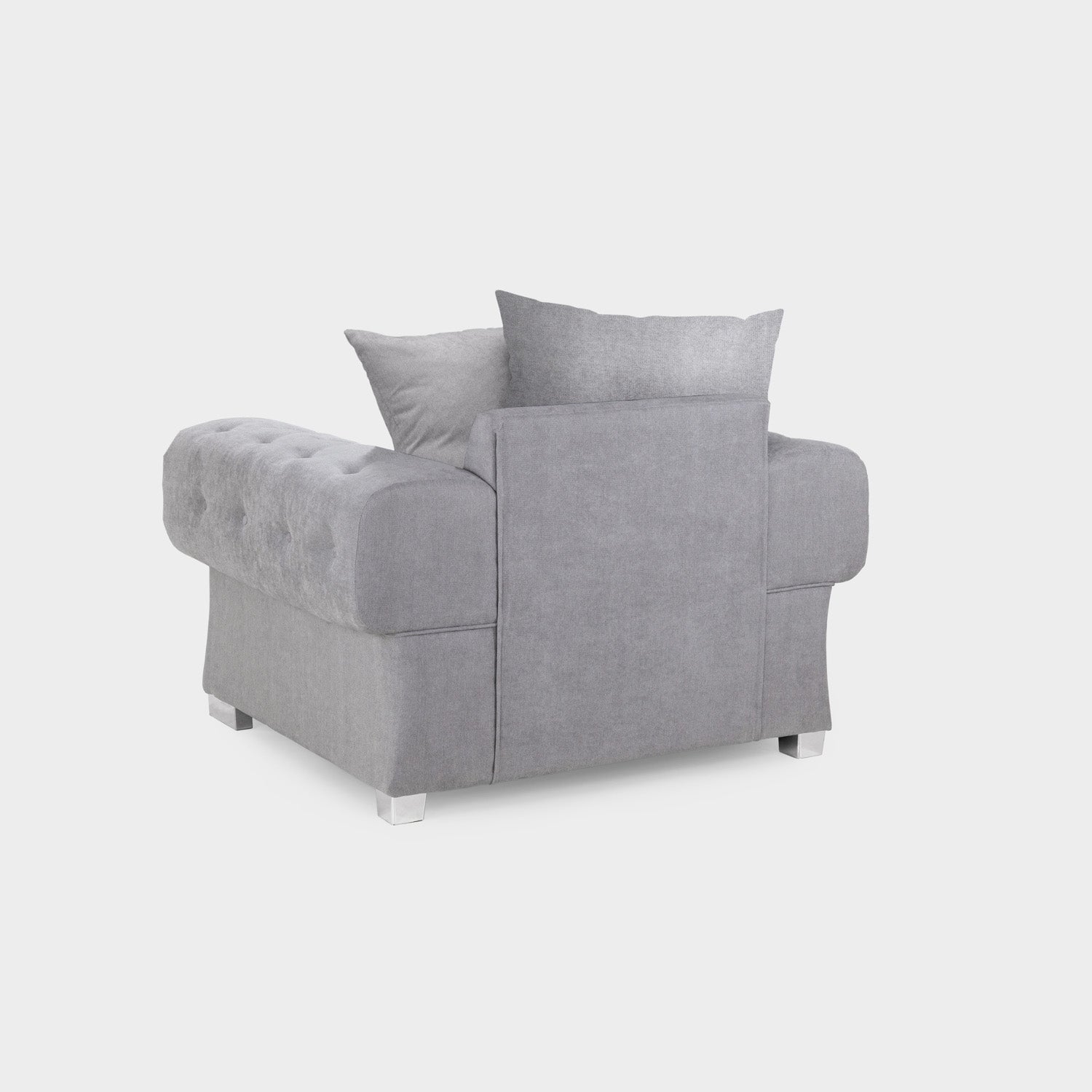 Verona Scatterback Sofa Grey Armchair