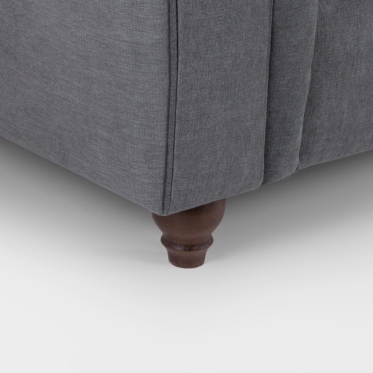 Windsor Fullback Sofa Grey 4 Seater