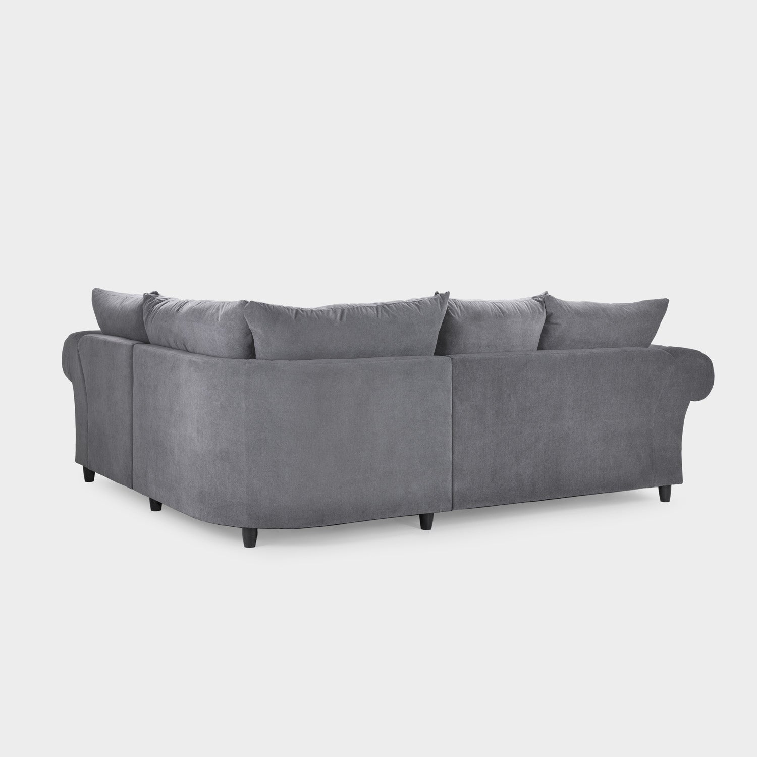 Windsor Fullback Sofa Grey Right Hand Facing Corner