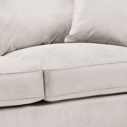 Windsor Fullback Sofa Stone 4 Seater