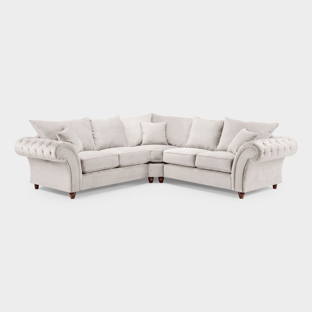 Windsor Fullback Sofa Stone Large Corner
