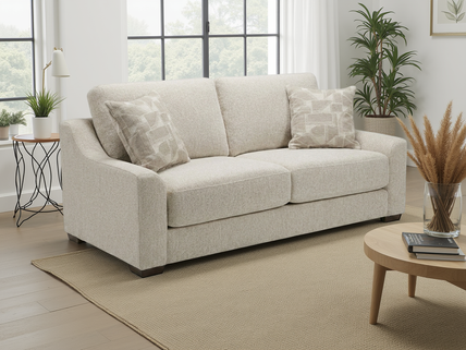 Sequoia Sofa Beige 3 Seater