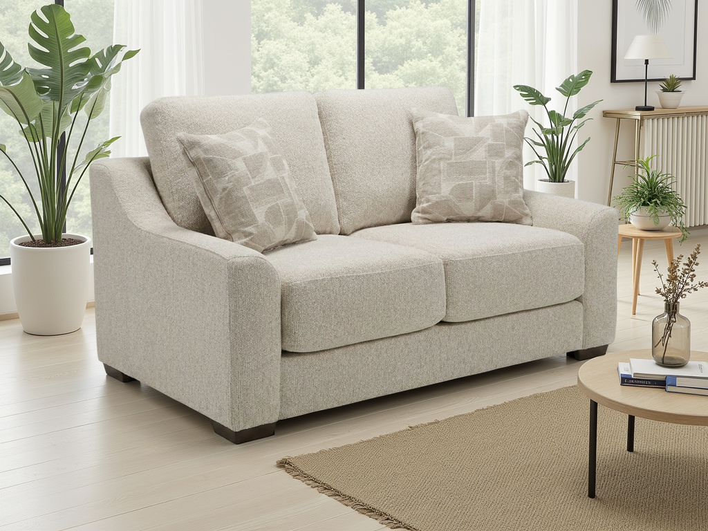 Sequoia Sofa Beige 2 Seater