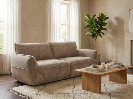 Marigold Sofa Beige 3 Seater