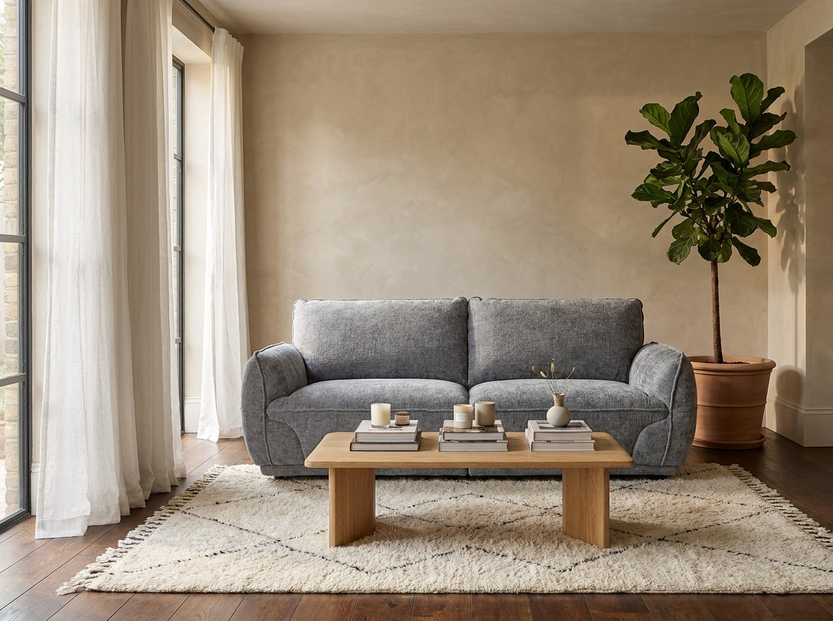 Marigold Sofa Grey 3 Seater