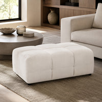 Jacob Sofa Footstool Natural