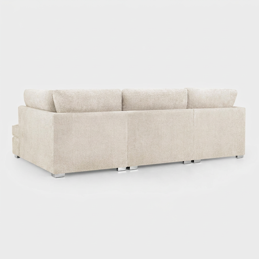 Carnaby Sofa Boucle Beige U Shape Corner