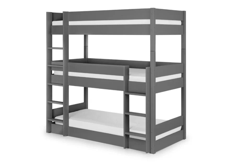 Thistle Trio Bunk Bed Anthracite