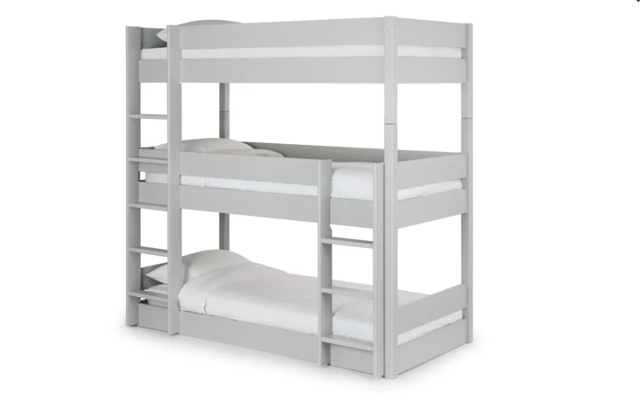 Thistle Trio Bunk Bed Grey