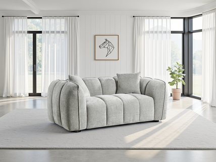 Venice Sofa Grey 2 Seater